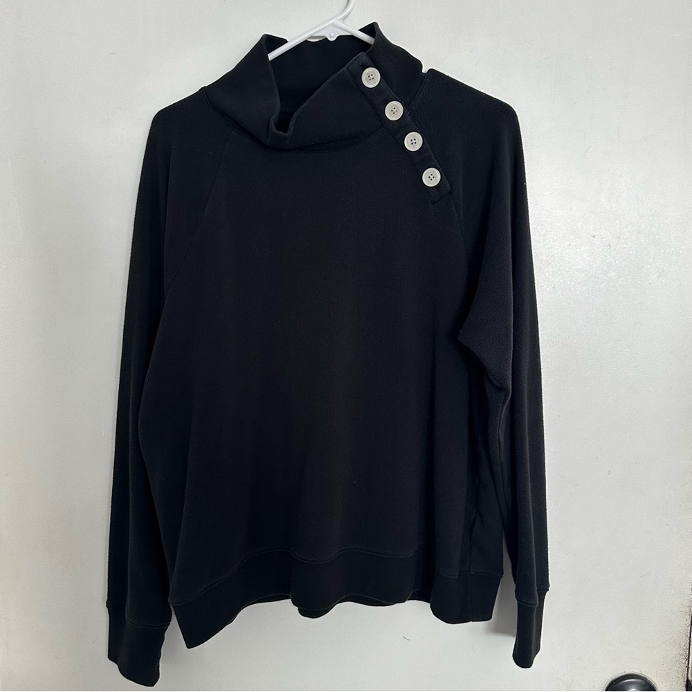 J. Crew Black Long Sleeve‎ Boxy Hoodie